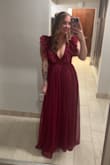 I loooovedddd this dress so much!! I received so many compliments on it as well. The dress is true to size and fit comfortably! Will definitely wear it again. - Logan S.