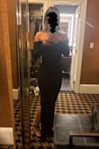 Great value for a dress that can cover many different occasions. The dress is a bit long if you're around my height and can't wear higher heels- had it tailored with about 5 inches taken in to fit comfortably. I'm normally between small and medium with an athletic build but glad I went with the small. - Tiffany A.
