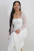 This dress was beautiful! I picked this dress for my wedding day. I got so many compliments! - Regilyn S.