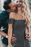 This dress is so flattering, comfortable, and you can wear this to anything! I wore this for my engagement photos And I loved the way it photographed. Highly suggest as it is a perfect Spring dress! - Jenna B.
