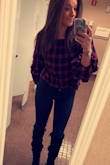 One of my favorite shirts. Perfect fit, super cute. - Ashley F.
