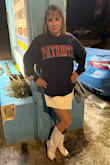 Love these boots! Received a lot of compliments! Wore them to the Patriots Football game & my boots crushed the Bucs!! - Gina H.