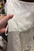 the fabric ripped after one time I wore it. the fabric is very thin like paper and bad quality - Erin L.