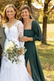 Wore this as the mother of the bride dress and absolutely loved it! I'm in my 50s and didn't want anything too matronly or something that was too young and felt this was the perfect in between. I loved the color and the weight of the dress. I received so many compliments, and most of all, my daughter loved it! - Susan B.