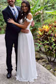 Affordable wedding dress! Simple and beautiful. - Gisela G.