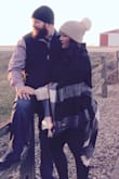 Used this poncho to take my engagement pictures in the winter! It was so cute and flattering and warm! I wore it out later that night and got sooo many compliments! - Andrea P.