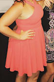 Such a cute and fun dress! I wore it to a couple of weddings in the summer and got lots of compliments, especially on the color! Looks good next to tan skin! - Andrea P.