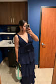 I loved this dress, it was so chic and elegant. Even with heels on it was long enough for myself that's 5'9 definitely worth every penny! - Maleni R.
