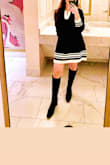 Very cute. A little scratchy. I did wear a slip underneath. - Megha V.