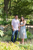 This dress was very flattering and was perfect for my engagement shoot! It is a gorgeous dress. I wore a sticky bra underneath :) - Ashley S.