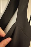 I really like the dress and the size works well. However, not sure if I got a used dress or just got unlucky. The straps are dirty and some of the seems are starting to come apart. I paid for fast shipping but not sure if I have time to exchange. Pretty disappointed for a $100 dress. - Rebecca G.