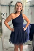 I got this dress to wear to a gala and it's perfect. 
It fits great and is super comfortable.
Excuse the bathroom pic. - Nancy M.