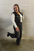 This set is SO cute! I wore it to a Jonas Brothers concert and got so many compliments. Both the vest and jeans are great quality. The jeans are super long for me but I am also only 5'2. I ended up just folding them and pinning them (probably about 3-4in too long). Definitely recommend though! - Rebecca G.