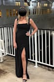 Loved this dress. I did order a small, it fit fine, but I did have the straps taken in a little bit to ensure a snug fit in the chest area - Courtney S.