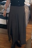 This skirt is perfect! Not too heave, very flattering and comfortable. Pleats lay perfectly. I got so many compliments! - Melissa S.
