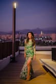 Wore this dress for my birthday party and got lots of compliments! Perfect for a spring day in Chile. True size. - Jennifer M.