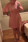I bought this to maybe wear to a wedding. It was cute but the color was very similar to my skin tone. If you're fair skinned be warned :) - Tori P.