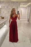 I wore this to a ball last night and got SO many compliments! People were saying it was the "dress of the night." It is comfortable and flattering. It is simply a beautiful dress! - Jessalynn P.