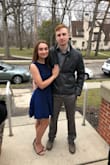 This dress was very pretty and great. The sparkles don't come off like crazy, so that's a huge plus! The waist was a little large for my personal fit, but the bust was on point, so I couldn't go down a size. - Madison A.