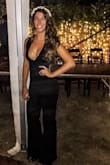 I wore this for my bachelorette party and it is seriously stunning. It fit me like a glove. I wore without a bra and it was fine. I wouldn't have changed anything about it, it was flattering in the front and back! Thank you Lulus, you nailed it once again! - Amy B.