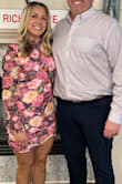 This dress is beautiful.  The pink floral is so pretty.  It was very comfortable and easy to wear.  It runs a bit short, so I ordered a size up to give a little more length. - Erin R.