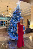 I purchased this dress for a Christmas Gala and got a lot of compliments. The quality is beyond imaginable, and the design is so unique. Loved it!!! - Elizabeth D.