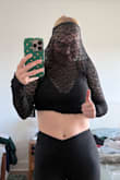 The neck runs wayyy small. Please enjoy the pic for proof lol. To my knowledge, I have a normal sized head. I can't comment on the fit for obvious reasons - Alyssa G.