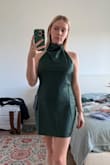 I'm between a small and a medium and I bought size M. The zipper fit well, but it was a bit big in the hips and front. I think a size S might be better - Alyssa G.