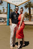 This dress was perfect for the wedding elopement I was a part of in Vegas! The material was light and comfortable for Vegas in August, and for someone who can get easily hot and sweaty, I didn't have sweat stains. The open back kept me cool and comfortable! - Lauren S.