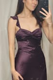 I loved the color and the fit! I bought for a black tie wedding. I used the lulu online sizer for 5 dresses and am glad I did because I dont think normally I would order a small. - EMMA J.