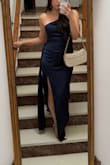 Beautiful dress and very comfortable. Easy to dance and eat in! Highly recommend. Color was exactly like the photos, too - Jessica P.