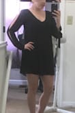 Great comfortable material. Love that you can dress this up with some heels or dress it down with some cute sandals and it still looks great! - Kirsten H.