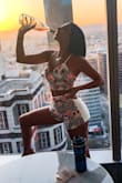 I wore this for my birthday dinner and literally everyone gave me compliments on my outfit. It's soooo pretty and the material is very nice. - Ola A.