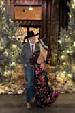 Wore this for a western theme + Christmas (Dec) wedding and it was perfect! The dress was so comfy, and I got compliments on it all night. I paired the dress with a cowboy hat and black boots, and it looked so cute. It would also look so cute with heels as well. Will be wearing again! - Brooke F.