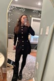 Very cute and flattering dress, great for the office. However, two buttons fell off the first time I wore it. - Jamie F.