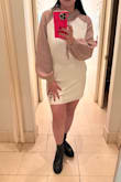 Very cute and comfy, I usually wear an L in Lulus, but I got an XL to be on the safe side and am happy with the fit. - Mai P.