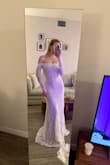 I honestly didn't expect to get such a beautiful, high-quality dress for only $130. It looks stunning, the craftsmanship is excellent, and even the garment bag it came with feels very professional. No one would ever guess the real price, it fits perfectly and looks amazing.

I also want to highlight their excellent customer support. My first package unfortunately got lost, and I couldn't locate it for almost two weeks. While I was still searching for it, the company sent me a replacement dress right away as they investigated what happened to the original shipment. This level of care and seriousness toward their customers truly surprised and impressed me.

Highly recommend! - Kristina L.
