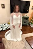 this was my second pick, but I ended up getting the other one. but I loved the back button detail! so elegant. - Jenna T.