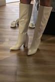 I was hesitant to order these boots, but I was surprised when I got them. They are very comfortable and the color is as expected. - Martha T.