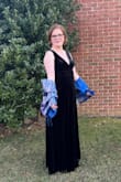 As other reviewers warned, this dress was very long, but once I got it hemmed, it fit nicely and was super comfortable. Surprisingly good quality for the price too (nice lining under the skirt), I would buy again! - Amy B.