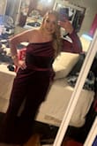 I absolutely loved this jumpsuit. I had to size up to allow for more movement in my waist area. I loved that the pants were long, but paired them with a high heel, and nothing was dragging. Loved this outfit!! - Denise G.