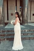The dress fit perfectly! My husband loved it, we had an intimate court wedding just us and our 2 boys, and the dress was just perfect for what I envisioned! - Martha D.