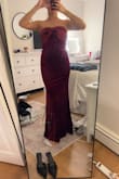 I wore this to a winter wedding and got so many compliments on it! I absolutely love this dress. This dress is super comfortable and stretchy - Ashley W.