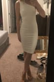 Love this dress! Was so skeptical because I bought it on sale, but will be wearing it for my rehearsal dinner! - Kayleigh B.