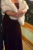 This dress was comfortable, warm, and so beautiful. I got so many compliments. No need for a bra, and with some shapewear, it fits like a glove ;) - Katryna B.