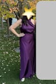 This dress was everything I wanted for December wedding in the south. Elegant and forgiving in all right places. The purple is a beautiful color. I got so many compliments from other wedding guest and strangers on the street.the material is so smooth and soft. Be prepared to steam it for an hour to get all the packaging lines out. But it is completely worth it. - Kassandra B.
