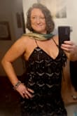 Cute dress, fits well & perfect for my work Christmas party. I didn't like that the zipper is in the back of the dress. That made it extremely hard to get dressed by myself. Zipper would be better on the side of dress. The shoulder straps are very flimsy, lost lots of sequins & overall the material is cheap. - Dana M.