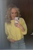 This was a really cute top. I already had it in grey, so I went back and got it in yellow. - Carrie L.