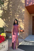 I love this dress! So classy. I was hesitant to buy a medium size but it did fit perfectly. - Arizz G.