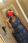 Beautiful dress. Looks even better in person. I am too heavy so the top fit a little snug but everywhere else fit perfect. - Chrisenia W.